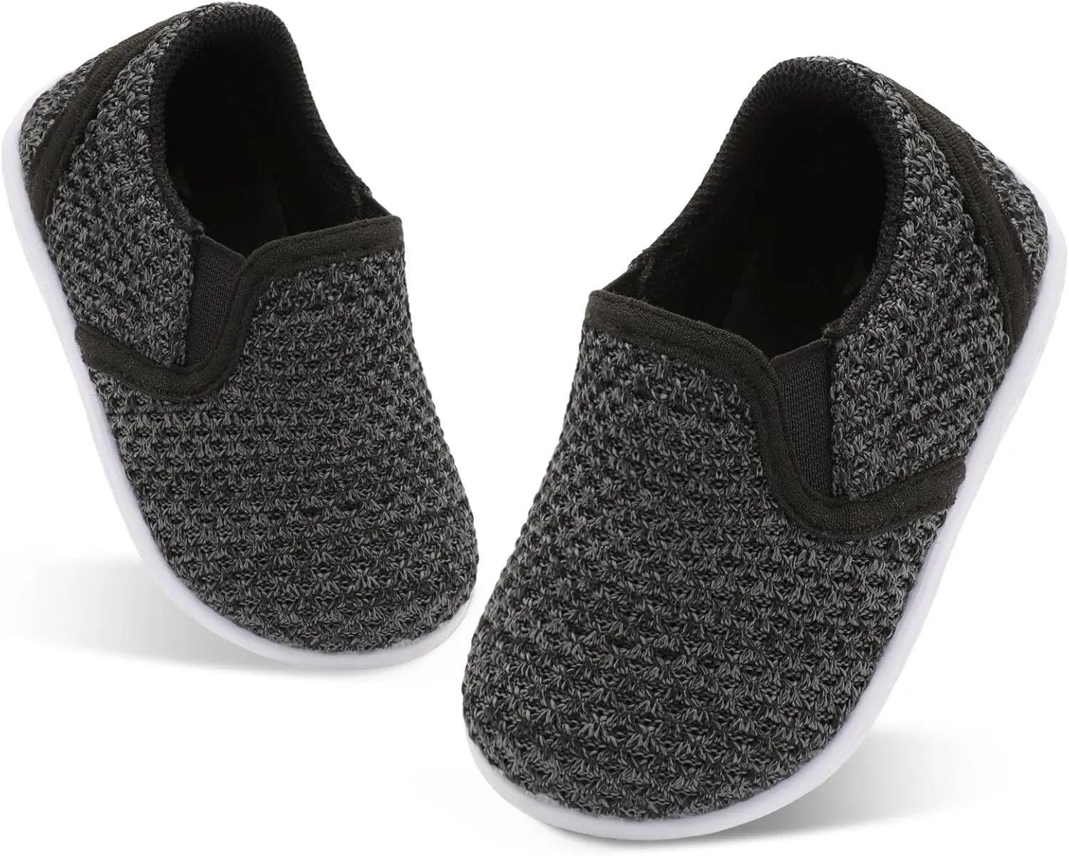 FEETCITY Unisex Baby Shoes Boys Girls Sneakers Infant Slip On First Walking Shoes Toddler Casual Star Sneaker Crib Shoes