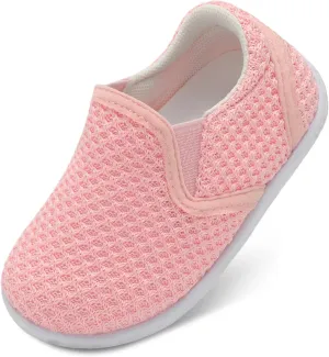 FEETCITY Unisex Baby Shoes Boys Girls Sneakers Infant Slip On First Walking Shoes Toddler Casual Star Sneaker Crib Shoes