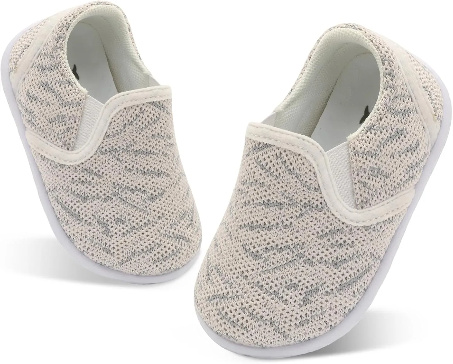 FEETCITY Unisex Baby Shoes Boys Girls Sneakers Infant Slip On First Walking Shoes Toddler Casual Star Sneaker Crib Shoes