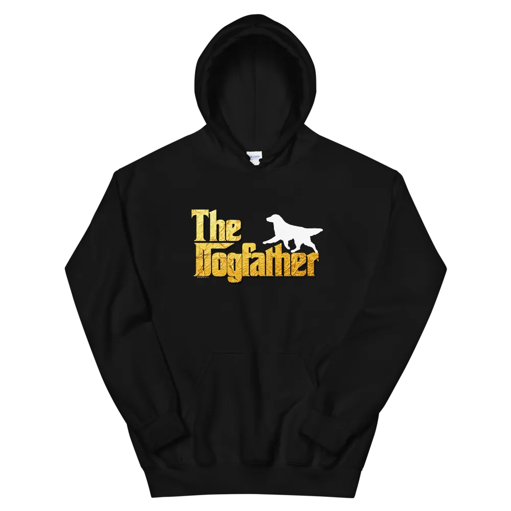 Flat Coated Retriever Dogfather Unisex Hoodie
