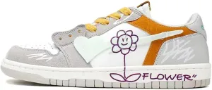 Floral Shoes Sneakers for Women Running Shoes Non Slip On Casual Walking Shoes Fashion Lightweight Sneaker for Work Travel
