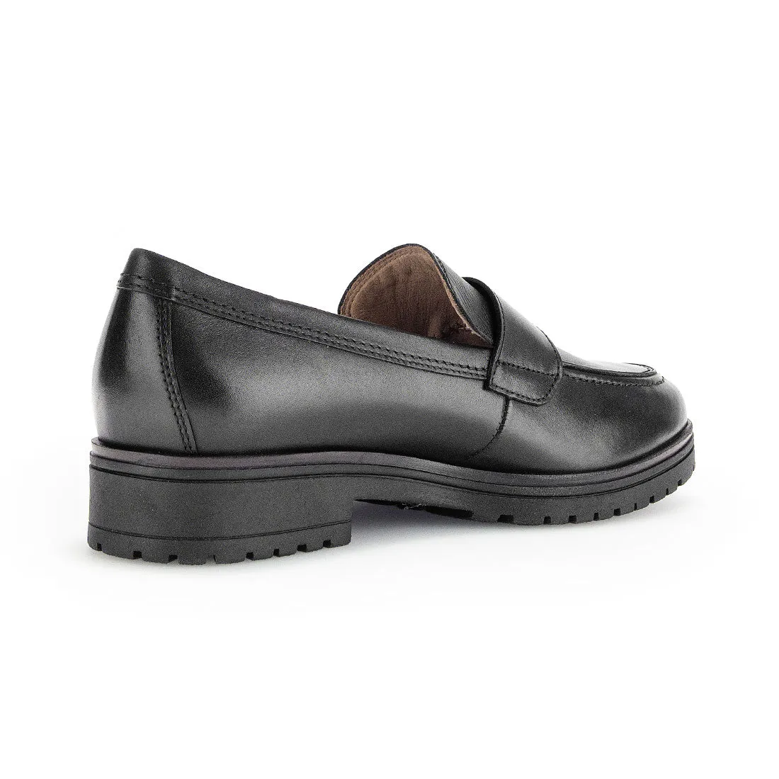 GABOR Sort skind loafer