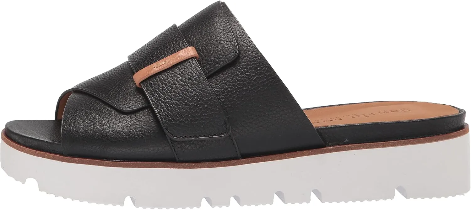 Gentle Souls by Kenneth Cole Women's Lavern Lightweight Platform Strap Slide Sandal