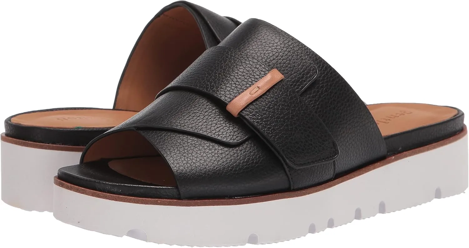 Gentle Souls by Kenneth Cole Women's Lavern Lightweight Platform Strap Slide Sandal