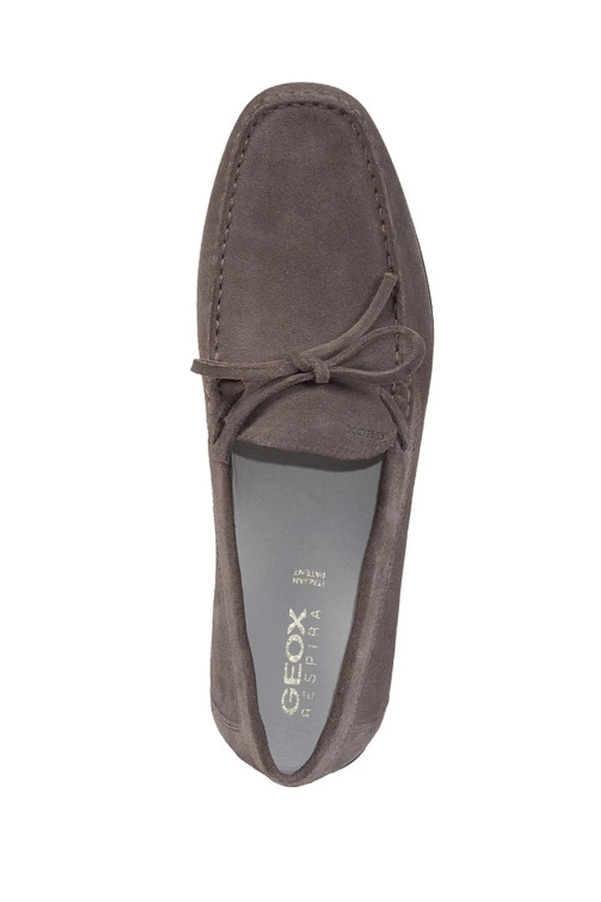 Geox Erkek Gri U Ascanio Süet Deri Casual Loafer