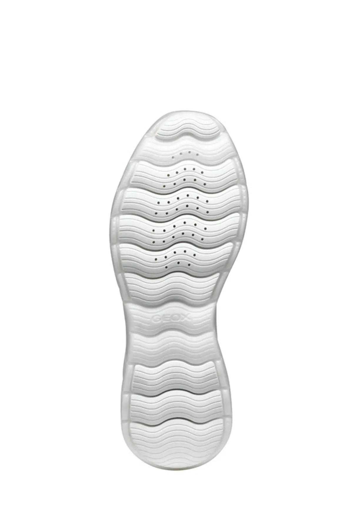 Geox Kadın Beyaz D Xtors D - Mesh   Geobuck Bağcıklı Kalın Tabanlı Sneaker