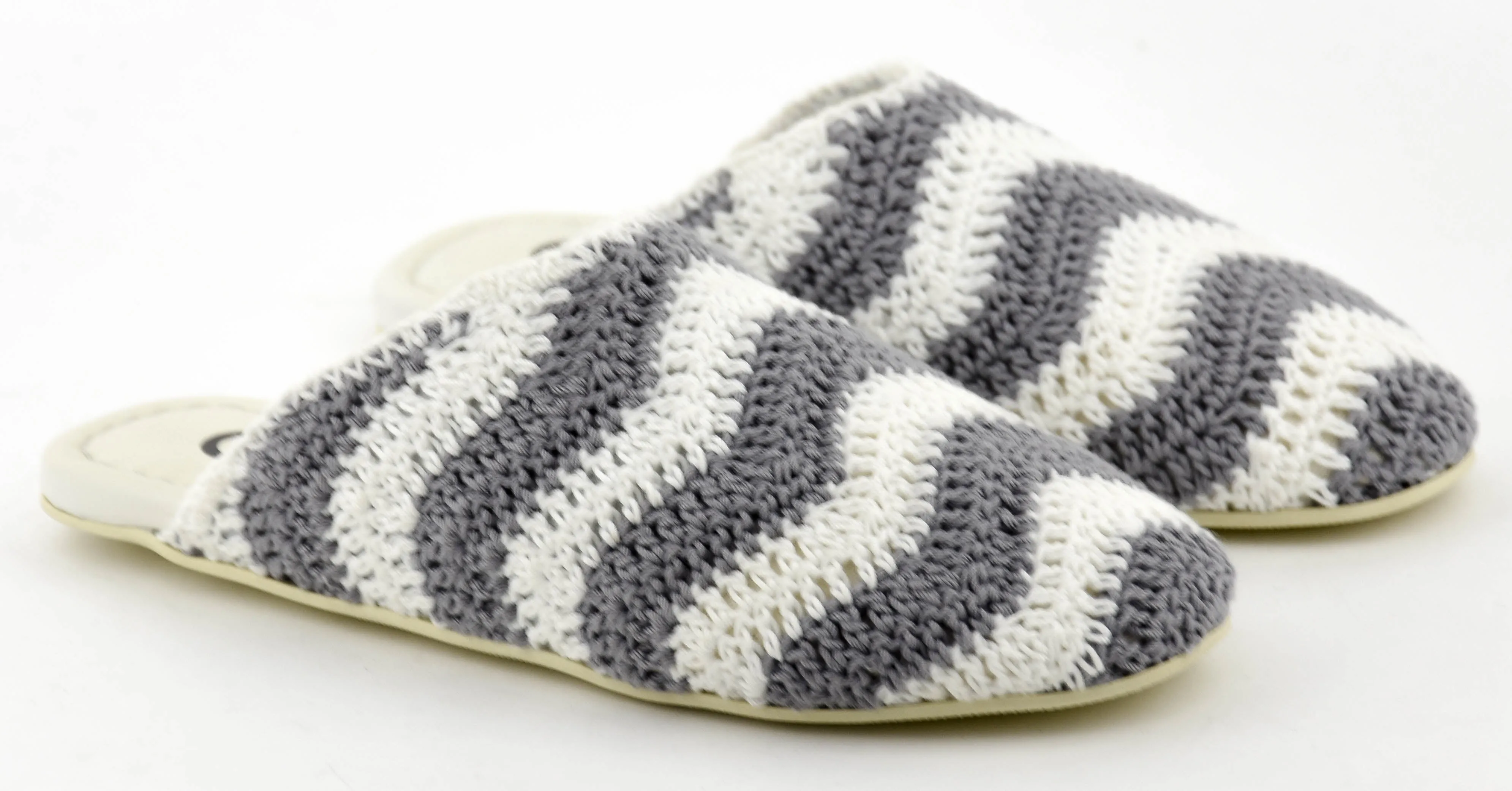 GIO. BELLA ZIGZAG MULE GREY