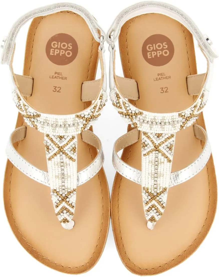 GIOSEPPO Girl's T-Strap Flat Sandal