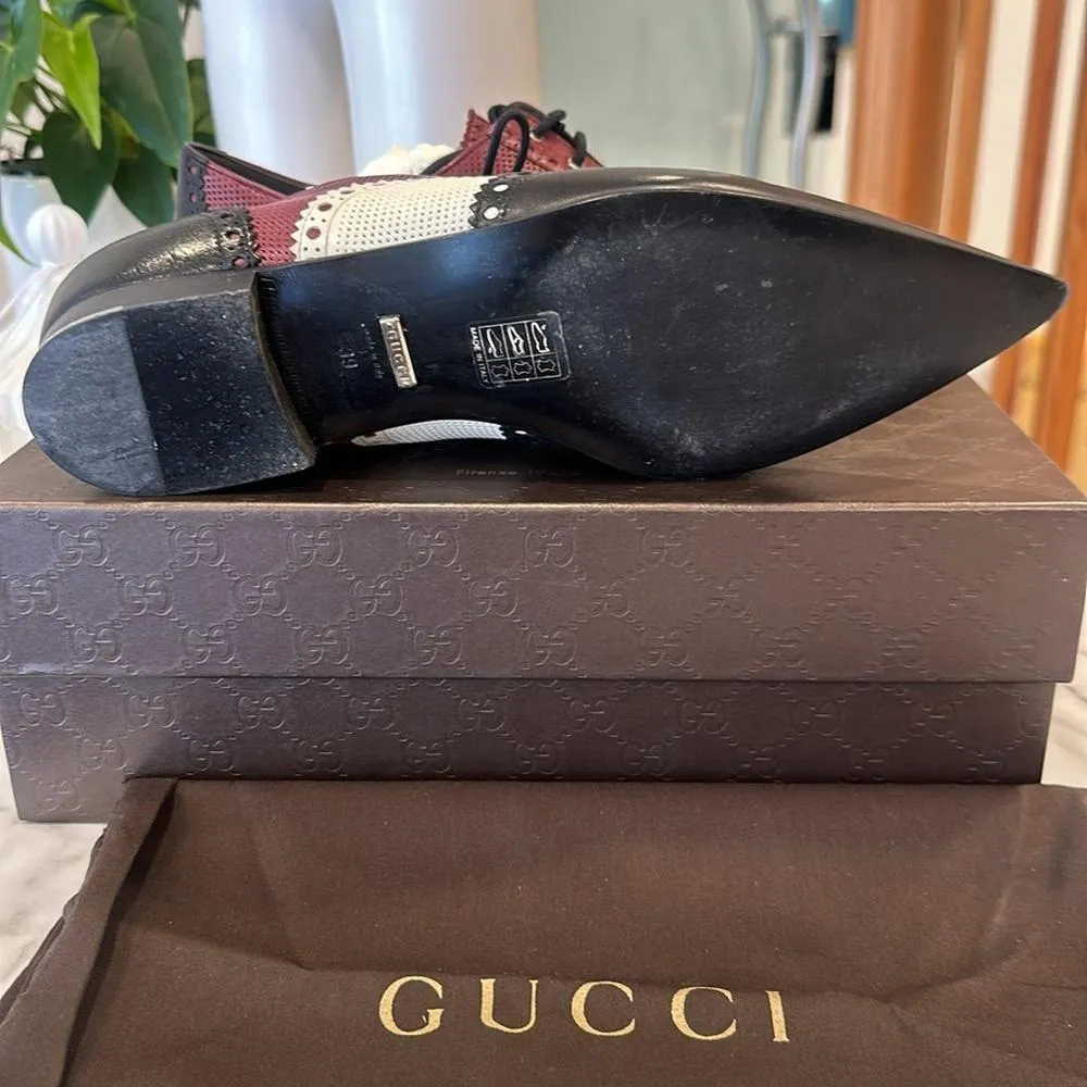 GUCCI Flat Malaga Pointed
