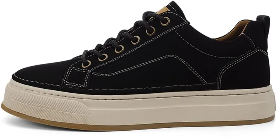 Handmade Men's Leather Vintage Sneaker