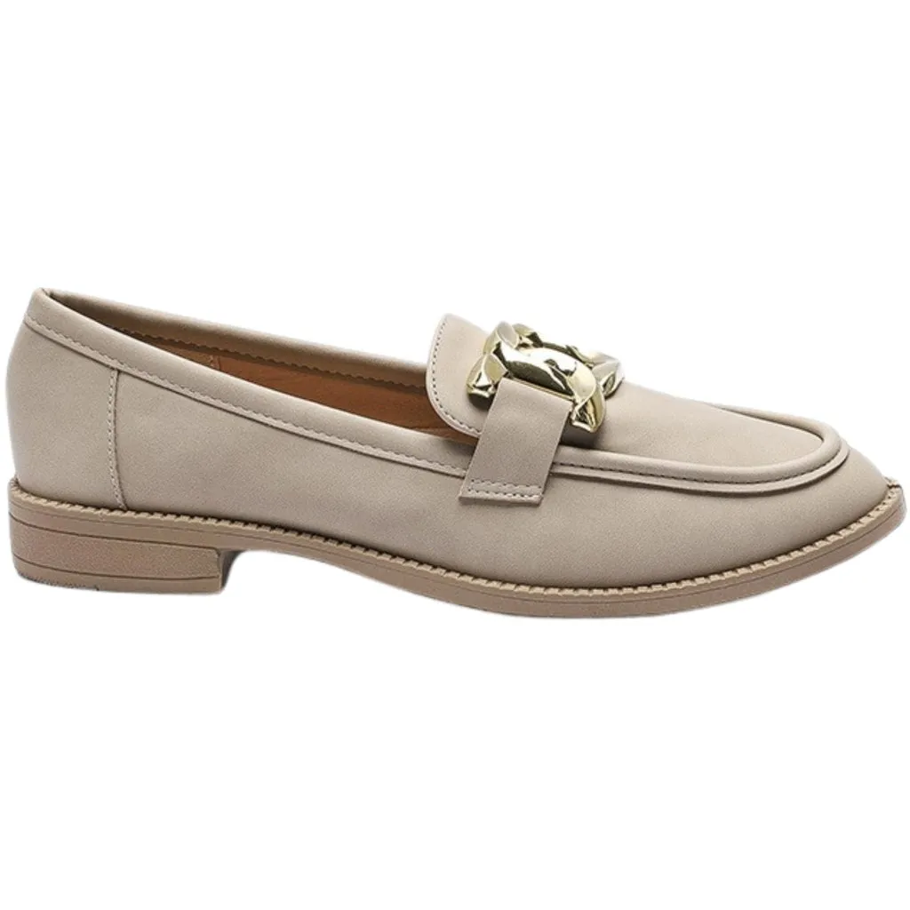 Hannah dame loafers VG260 - Kaki