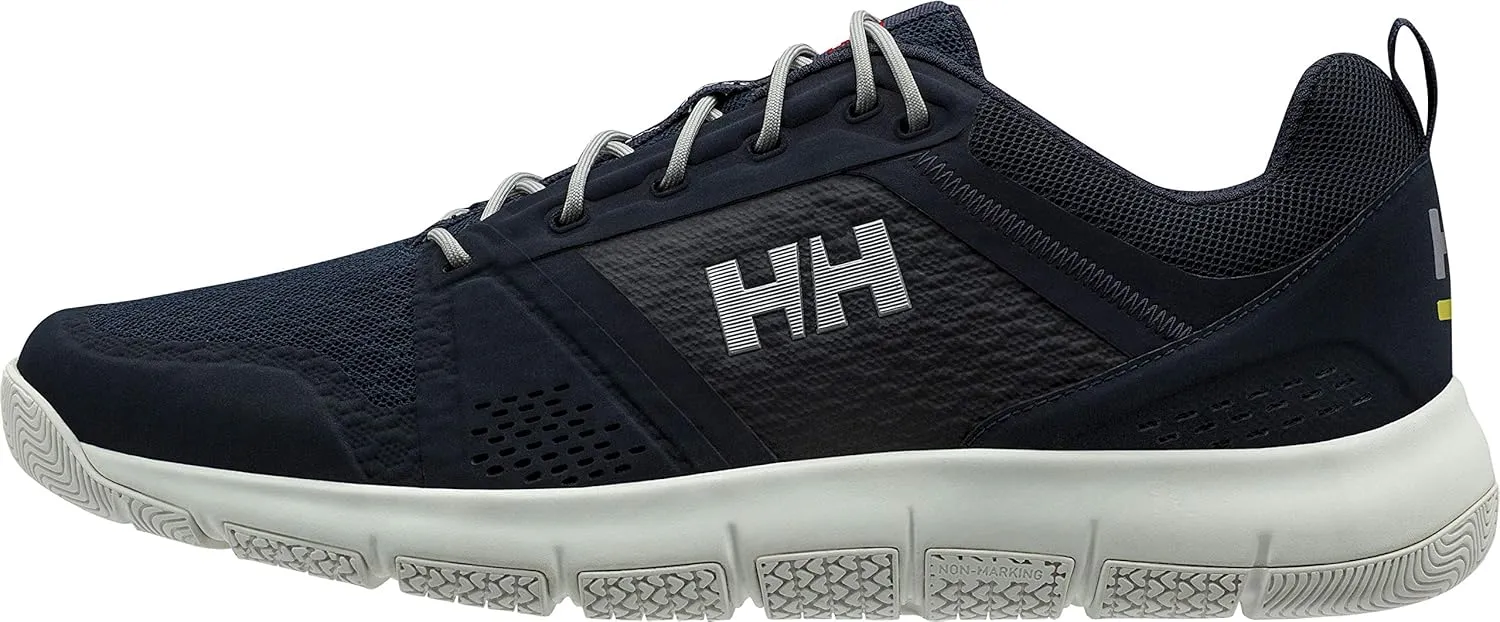 Helly-Hansen Skagen F-1 Sailing Sneakers for Men Featuring Open-Mesh Construction, EVA Insoles, and Multi-Zone Traction Grip Outsoles