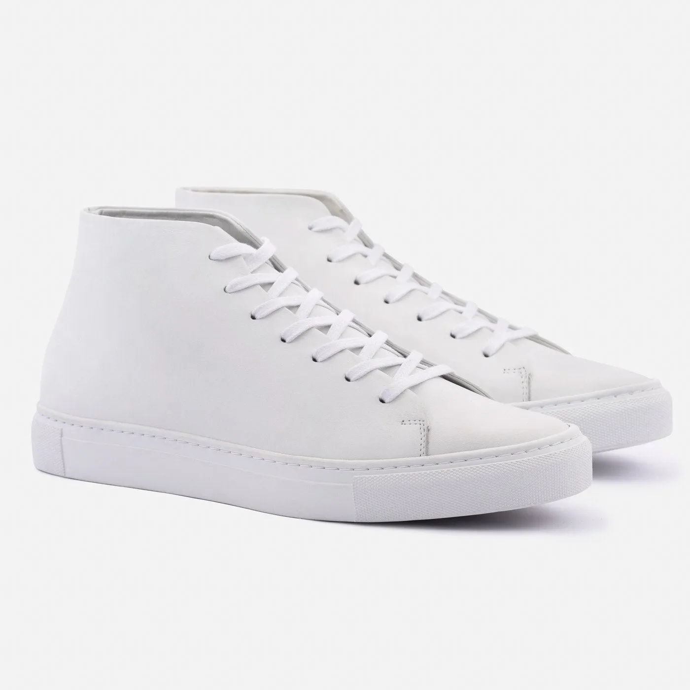 High Sneakers White Unbeatable assortment - Top Safe transaction Reid Leather