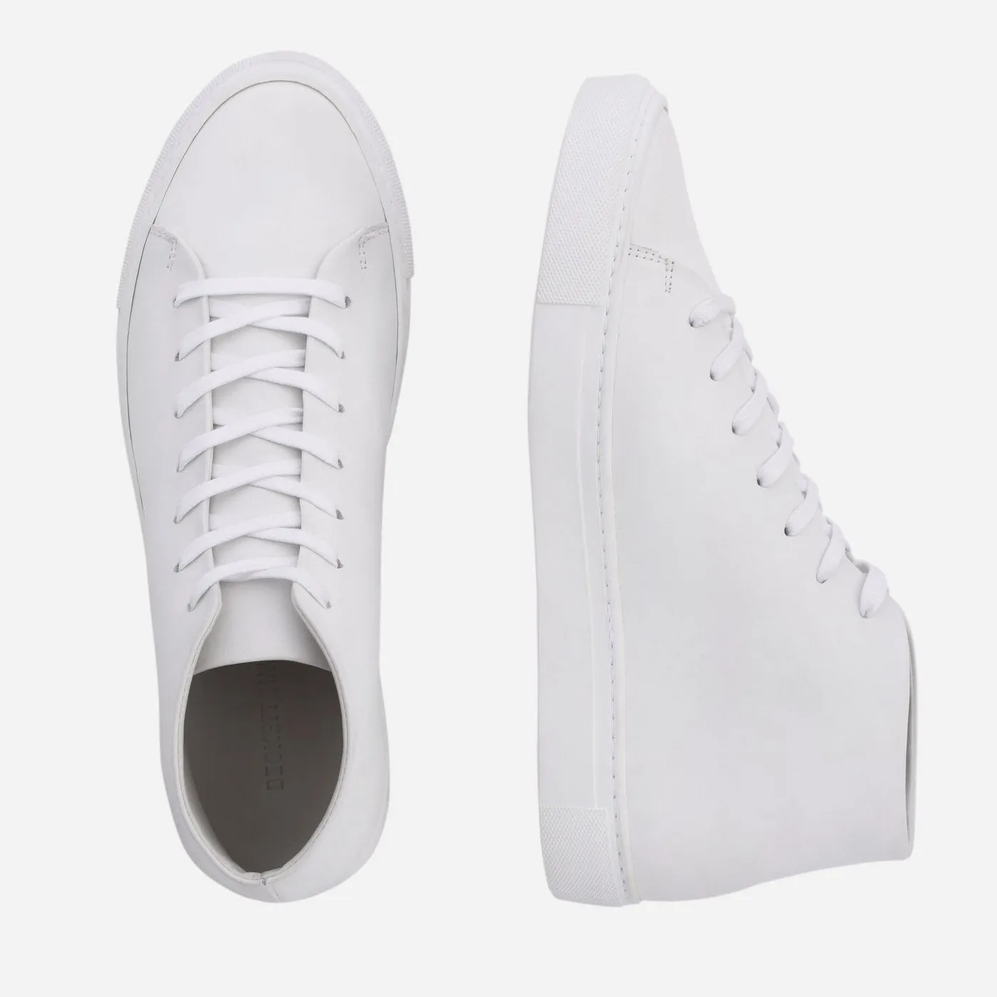 High Sneakers White Unbeatable assortment - Top Safe transaction Reid Leather