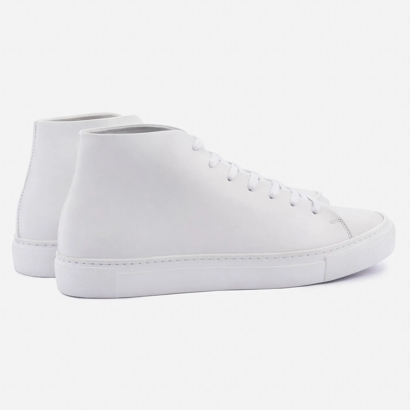 High Sneakers White Unbeatable assortment - Top Safe transaction Reid Leather