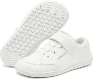 HOBIBEAR Kids Barefoot Shoes Wide Toe Box Zero Drop First Walk for Toddler Little Big Kid Boys Girls Sneaker