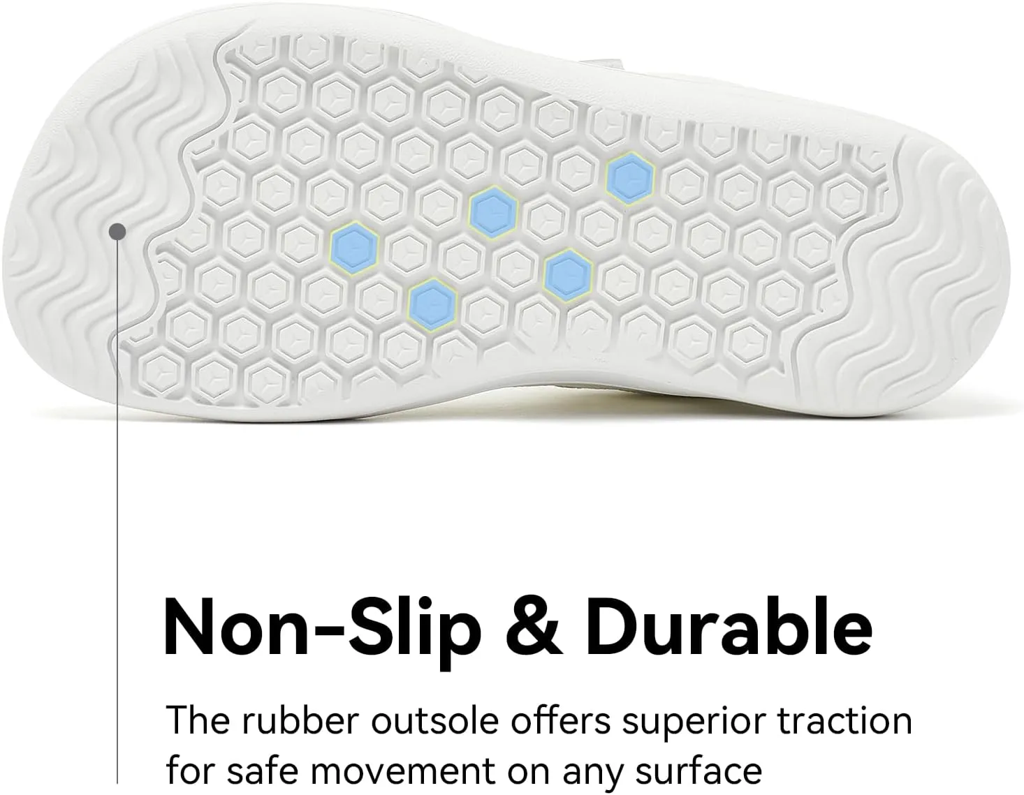 HOBIBEAR Kids Barefoot Shoes Wide Toe Box Zero Drop First Walk for Toddler Little Big Kid Boys Girls Sneaker