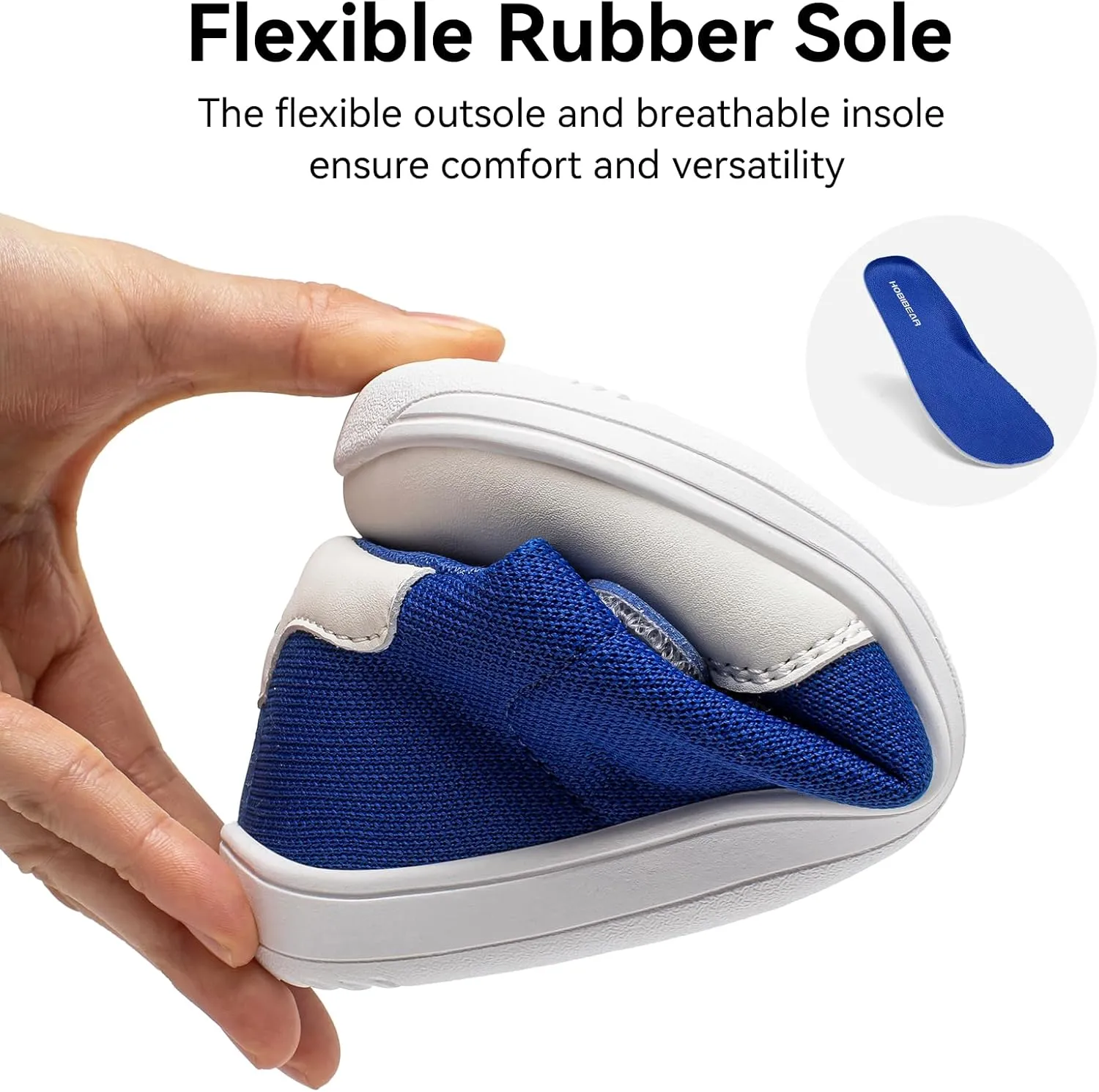 HOBIBEAR Kids Barefoot Shoes Wide Toe Box Zero Drop for Boys Girls Toddler Little Big Kid Walking Minimalist Sneaker