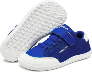 HOBIBEAR Kids Barefoot Shoes Wide Toe Box Zero Drop for Boys Girls Toddler Little Big Kid Walking Minimalist Sneaker