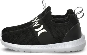 Hurley Camby Kids Slip On Canvas Sneakers – Low Cut Skateboarding Shoes for Kids, Running, Walking, Breathable Sports Shoes for Boys and Girls