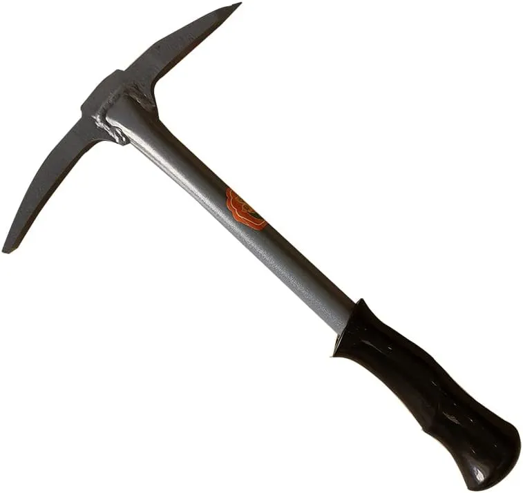Ice Fishing Axe, Double Head ice Breaker, high Carbon Steel quenching Process, Plastic Handle.Ice Fishing, Camping, Hiking, sea Fishing, Barbecue Supplies.