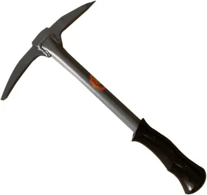Ice Fishing Axe, Double Head ice Breaker, high Carbon Steel quenching Process, Plastic Handle.Ice Fishing, Camping, Hiking, sea Fishing, Barbecue Supplies.