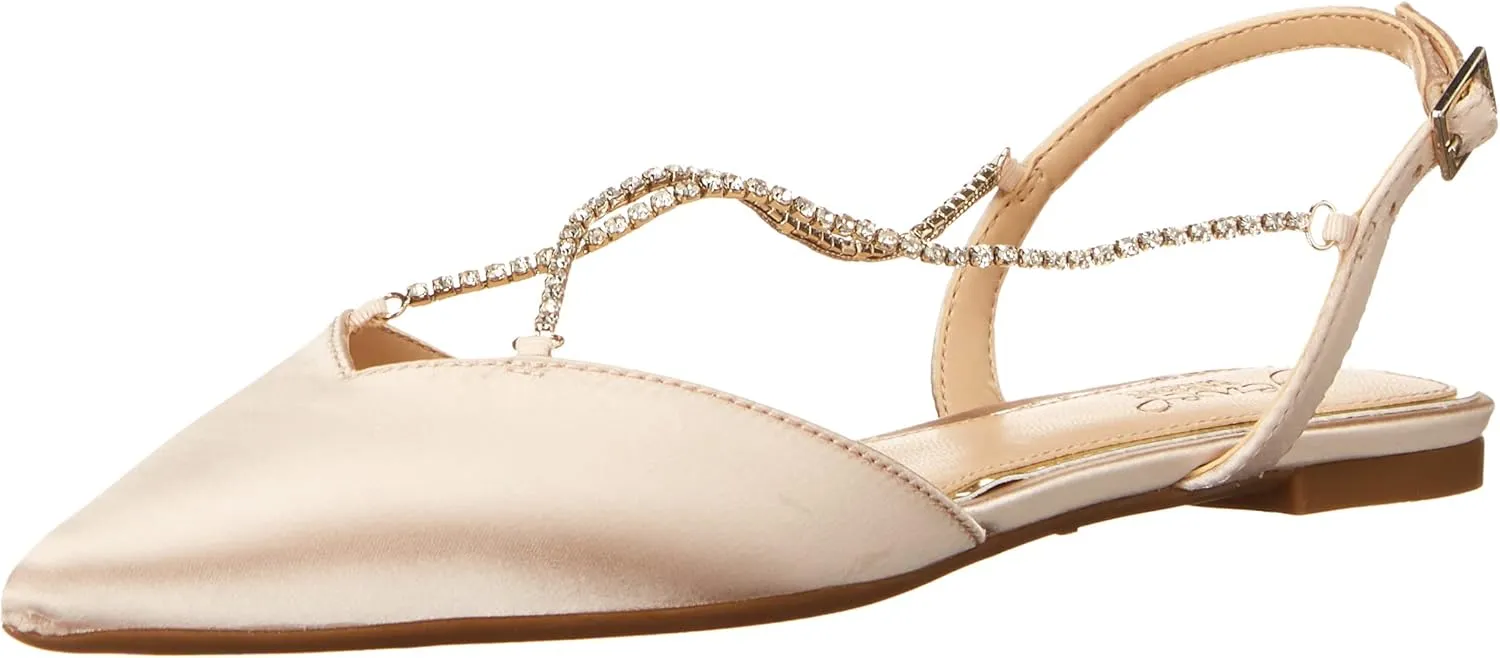 Jewel Badgley Mischka Alanna Ballet Flats