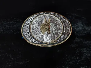 Jewelry - Montana Silversmiths - Buckle with Mule Head