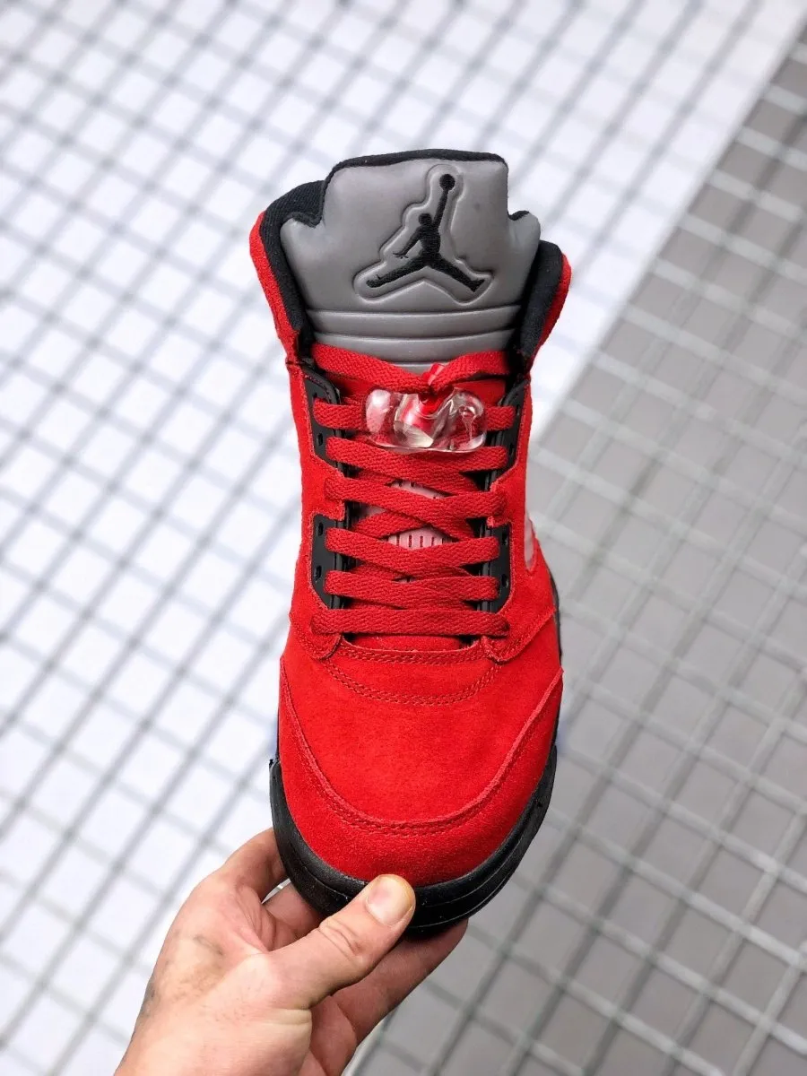 JORDAN Impeccable Safe transaction RACING RED x 5 BULL RETRO