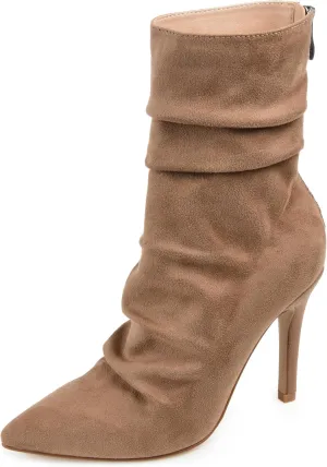 Journee Collection Women's Markie Fashion Boot, Tan, 9