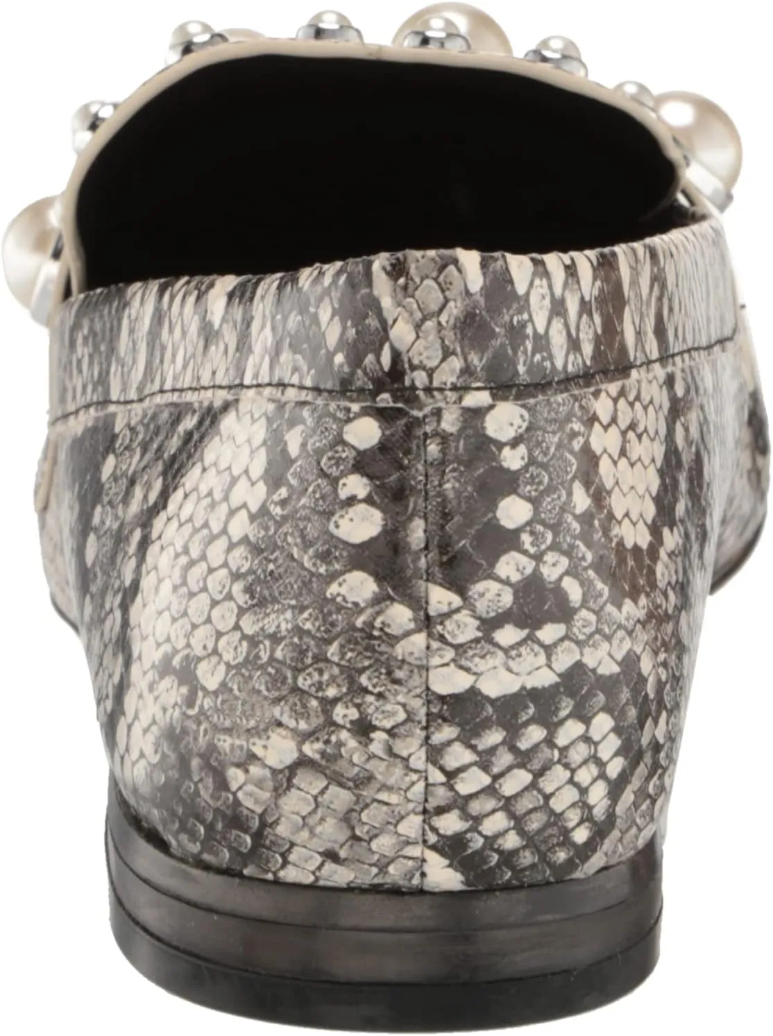 Karl Lagerfeld Paris Women's Avah Studded Faux Pearl Loafer