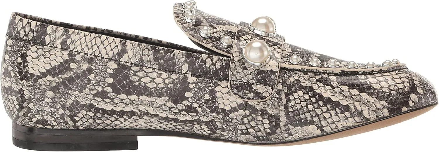 Karl Lagerfeld Paris Women's Avah Studded Faux Pearl Loafer