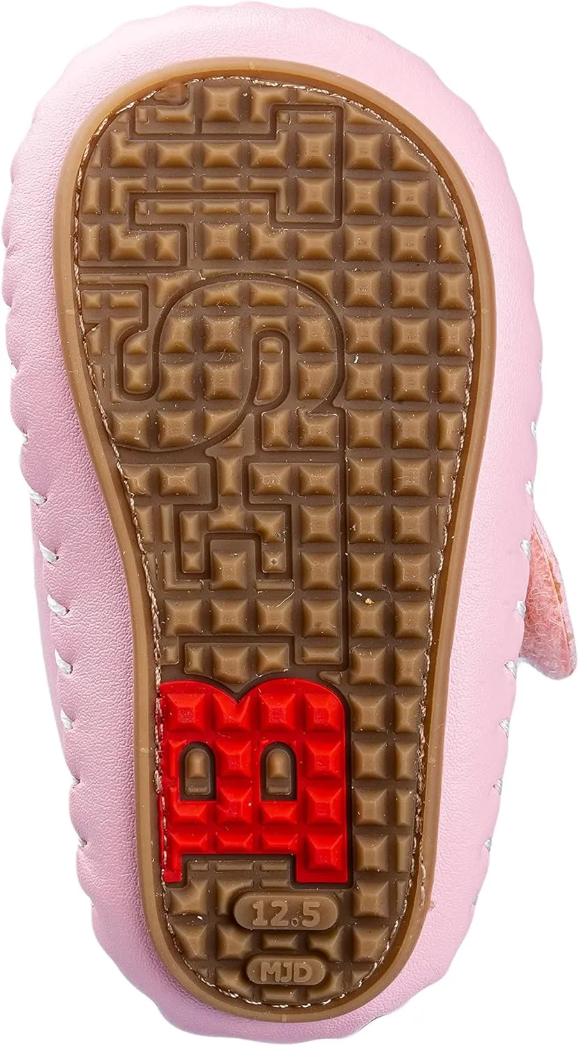 KARUBI Baby Shoes Girls Boys Toddler Anti-Slip and Casual Sneaker for First Walkers Made in Taiwan