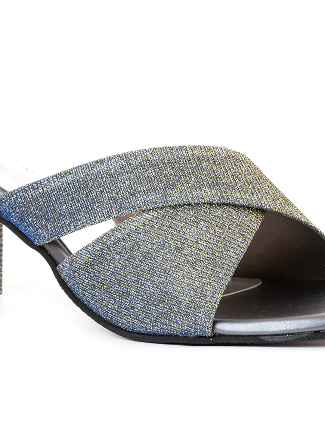 Khadim High Heel Block Mule Slip On Sandal for Women