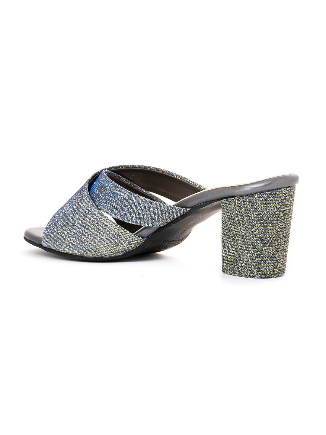 Khadim High Heel Block Mule Slip On Sandal for Women