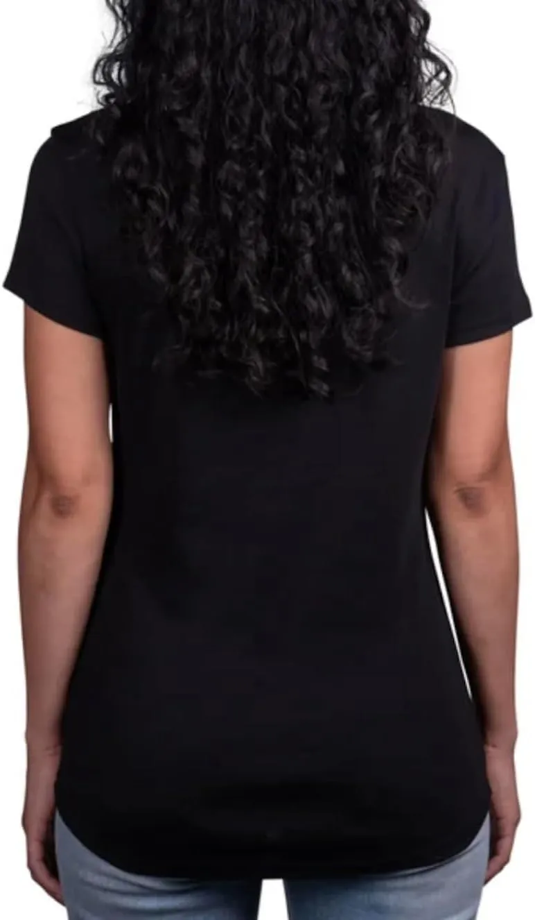 KIRKLAND Signature Women's Scoop Neck Short Sleeve Pima Cotton Tee