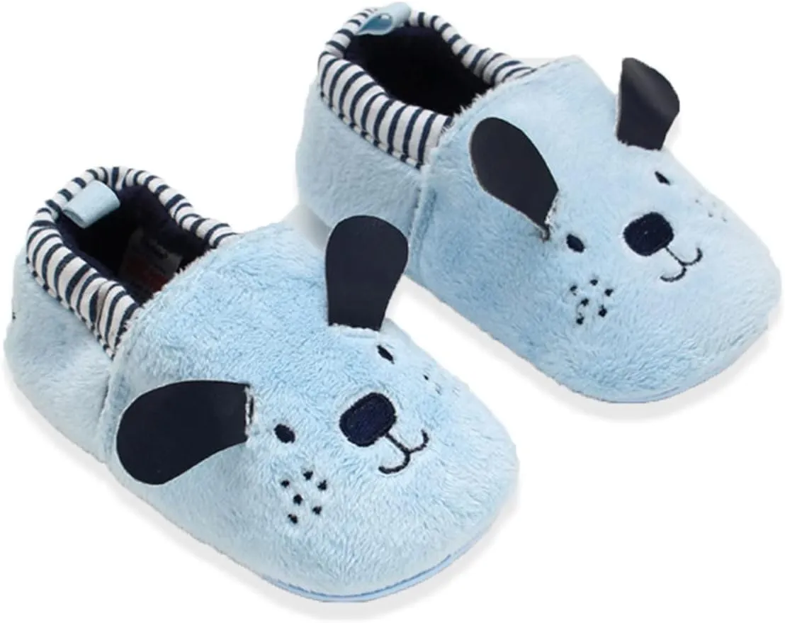 LAFEGEN Baby Boy Girl Walking Shoes Non Slip Soft Sole Infant Toddler Slipper Newborn Moccasins First Walker House Crib Sneaker Shoes