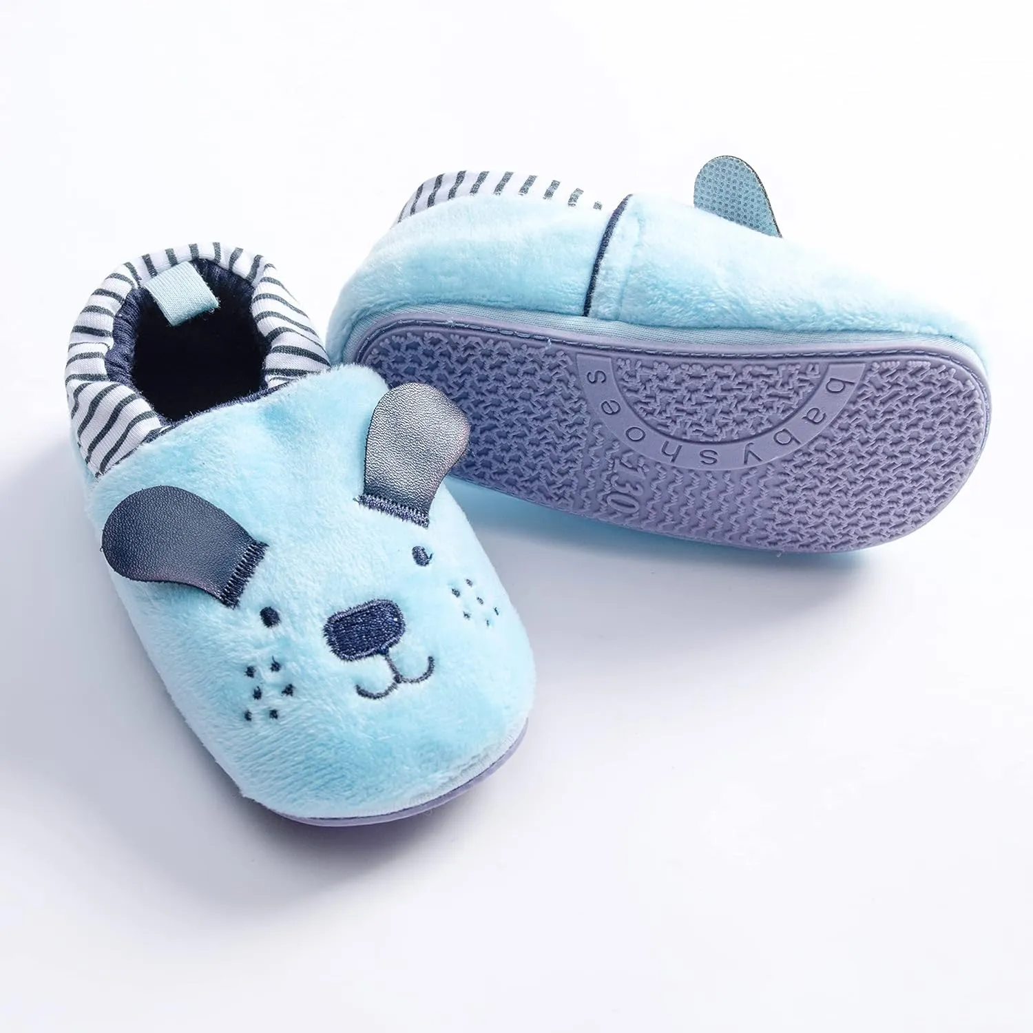 LAFEGEN Baby Boy Girl Walking Shoes Non Slip Soft Sole Infant Toddler Slipper Newborn Moccasins First Walker House Crib Sneaker Shoes