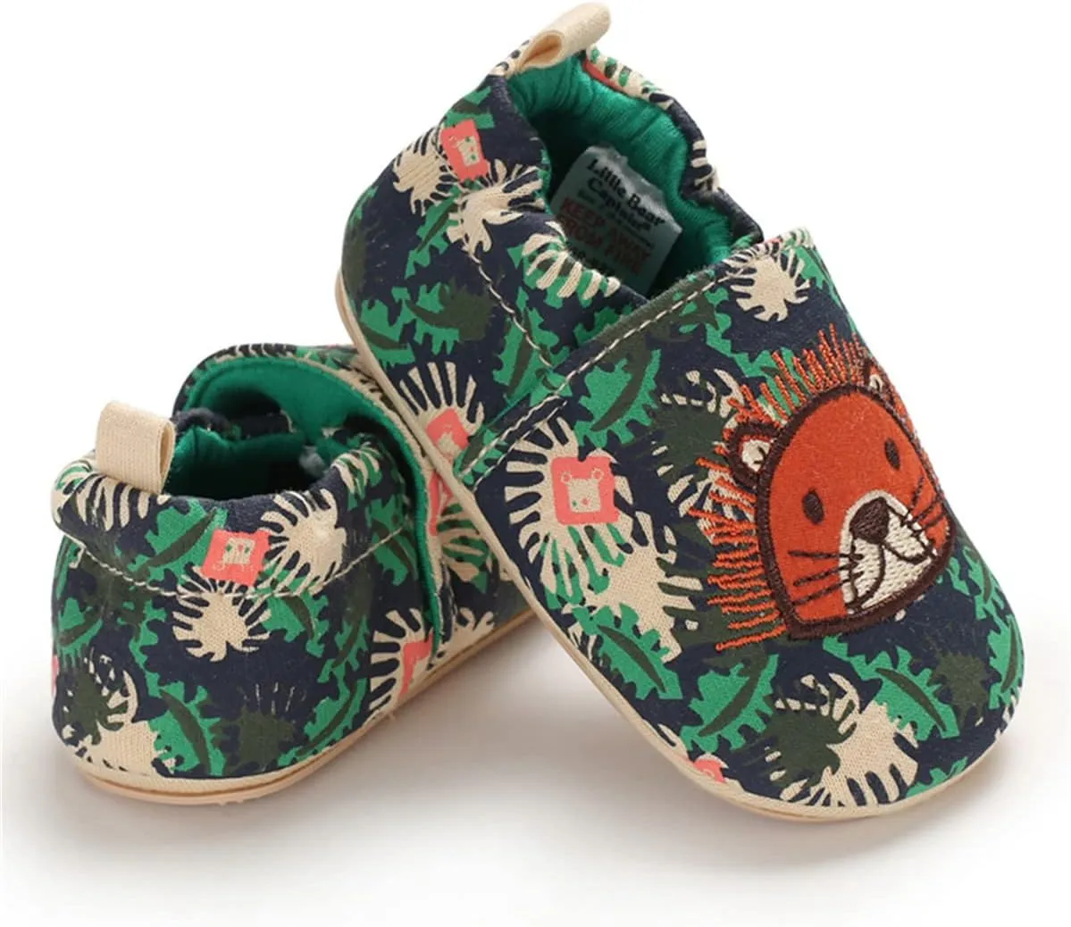 LAFEGEN Baby Boy Girl Walking Shoes Non Slip Soft Sole Infant Toddler Slipper Newborn Moccasins First Walker House Crib Sneaker Shoes
