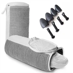 laundry shoe bag sneaker washing machine bag shoe washing machine bag 2pcs shoe washing bag 2 Pairs Plastic Shoe Tree Stretcher (Grey)