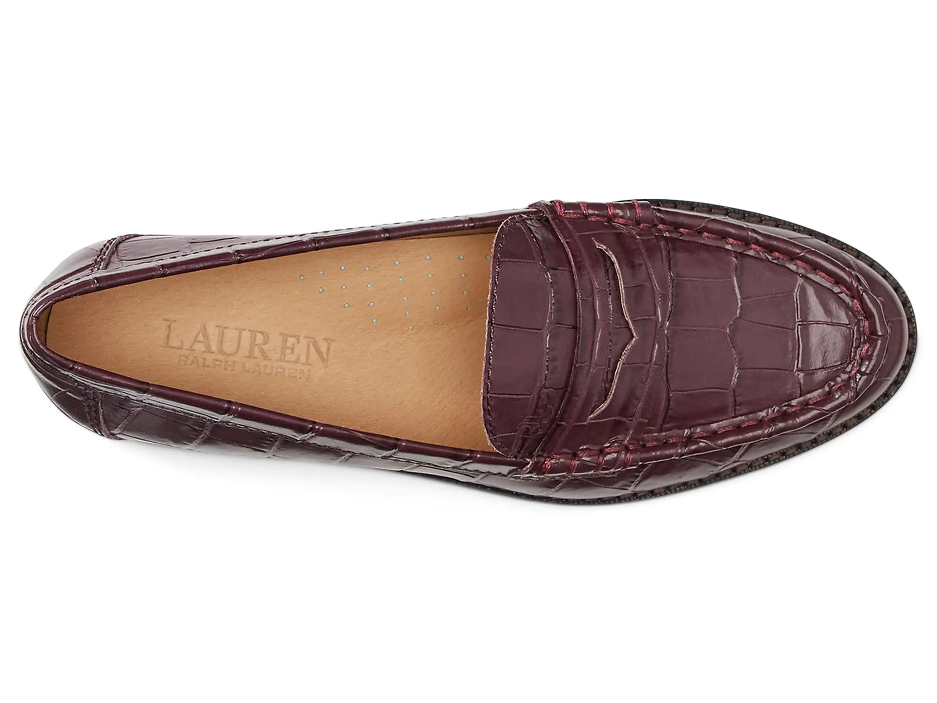 Lauren Ralph Lauren Wynnie Loafer Garnet 9.5 B (M)