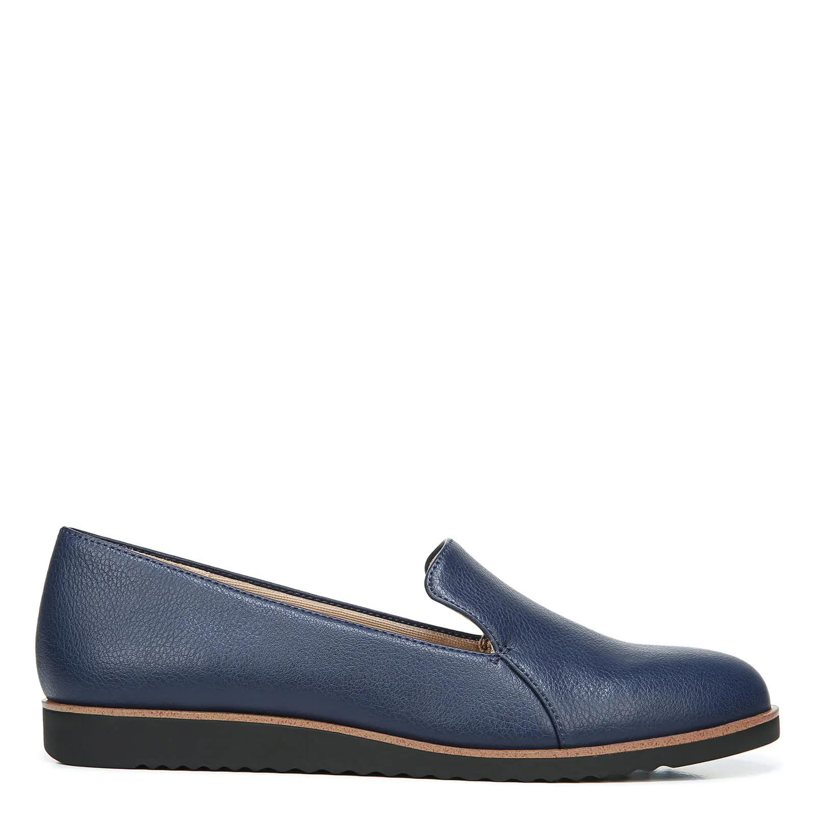 LifeStride Womens Zendaya Loafer, Navy, 8.5 Wide US