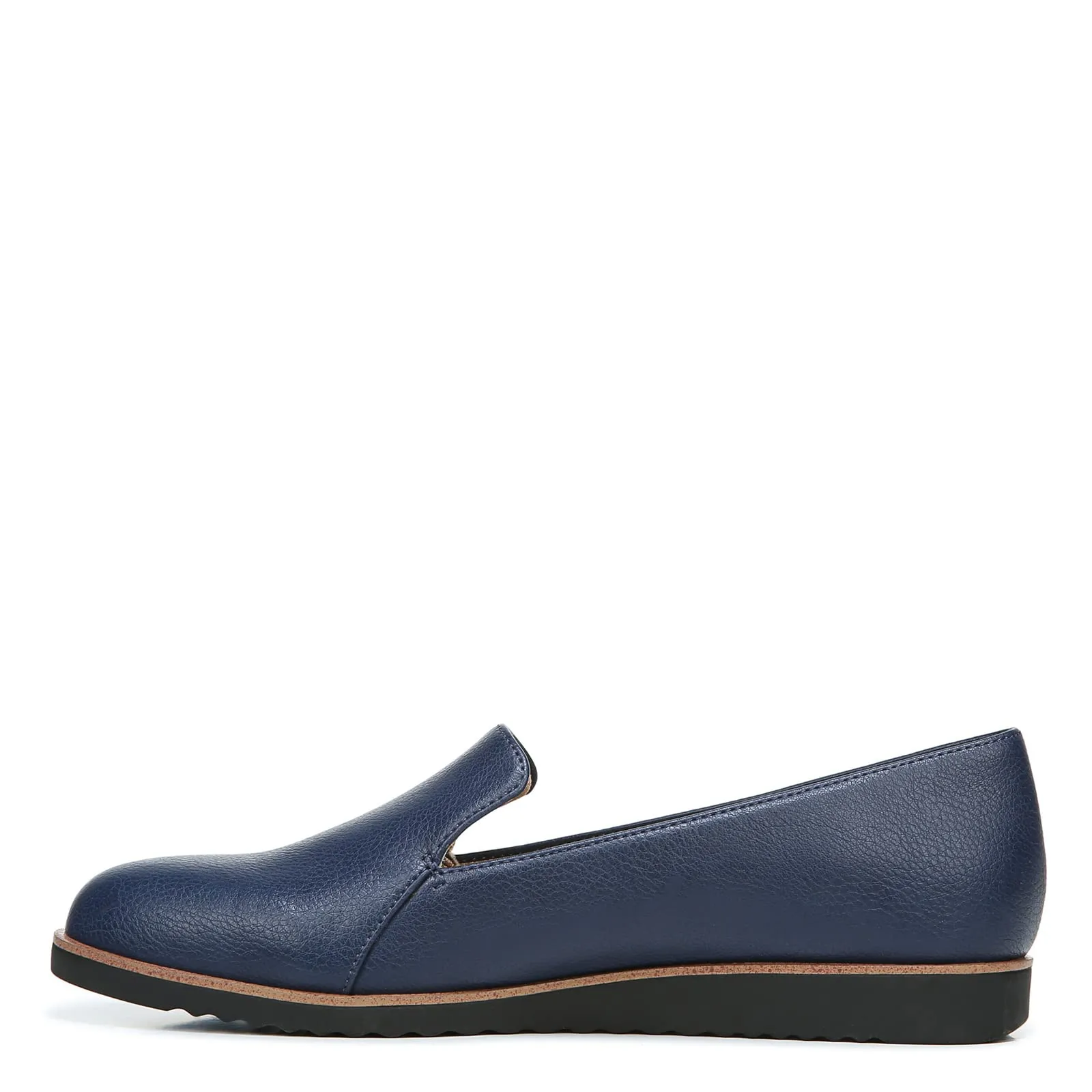 LifeStride Womens Zendaya Loafer, Navy, 8.5 Wide US