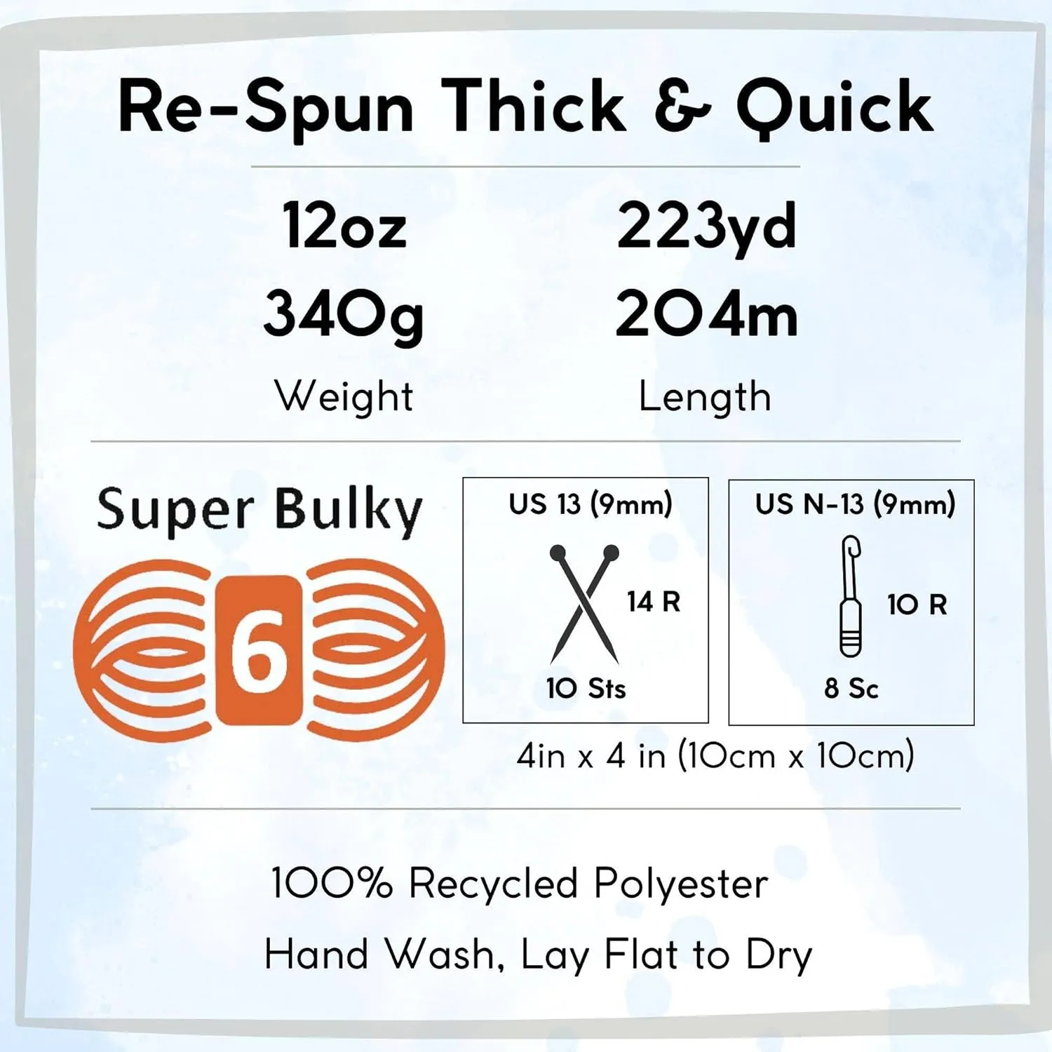Lion Brand Re Spun Thick & Quick Silver 843-149 (3-Skeins - Same Dye Lot) Weight S Bulky #6 Polyester Yarn for Crocheting and Knitting with Project Bag