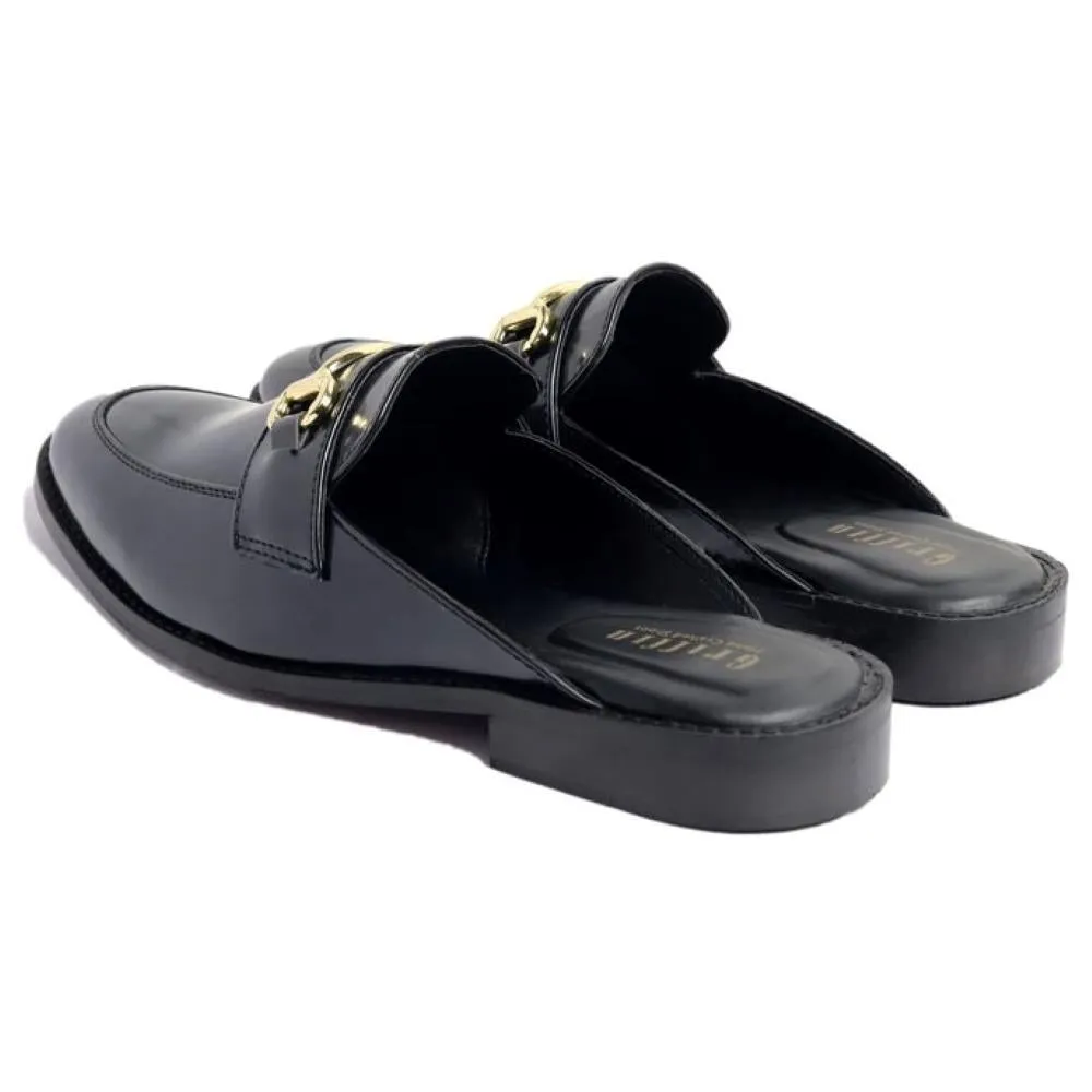 LORENZO CAPE HORSE BIT COAL MULE