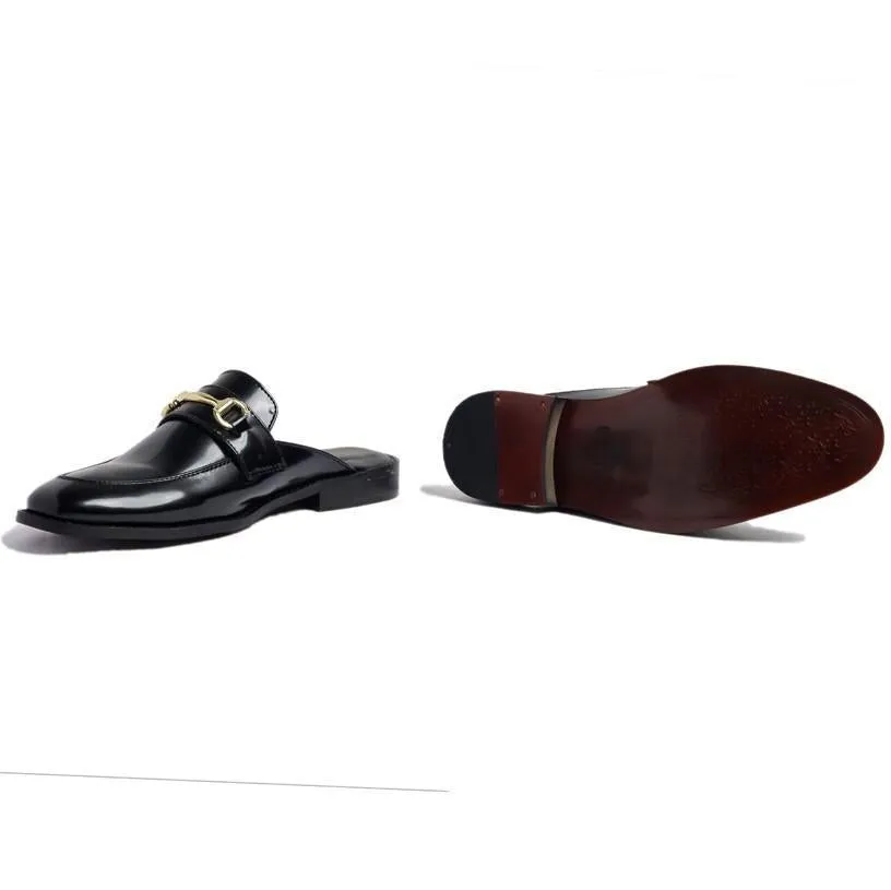 LORENZO CAPE HORSE BIT COAL MULE
