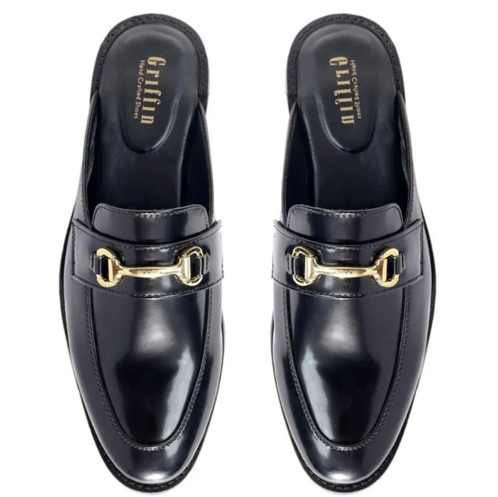 LORENZO CAPE HORSE BIT COAL MULE