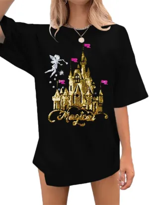 Magical Shirt Magic Kingdom Shirts: Long Live All The Magic We Made Tshirt Holiday Castle Graphic Tee Family Vacation Top
