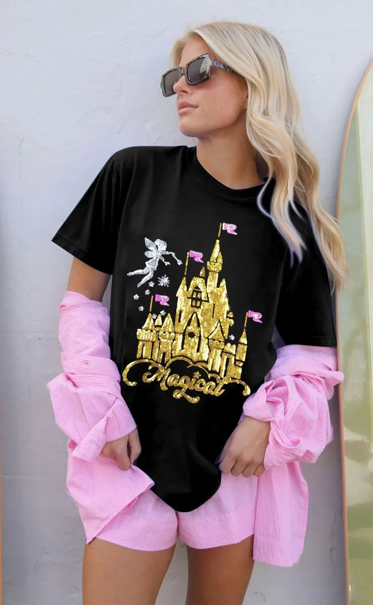 Magical Shirt Magic Kingdom Shirts: Long Live All The Magic We Made Tshirt Holiday Castle Graphic Tee Family Vacation Top