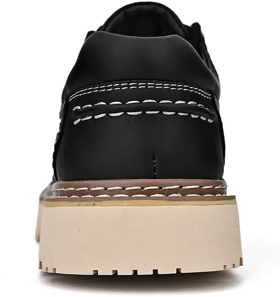 Men's Premium Cowhide Walking Shoes, Oxfords Shoes, Business Casual Shoes, Casual Sneakers, Fashion Workwear Style, Hand Sewn, Cotton Gauze Breathable Lining